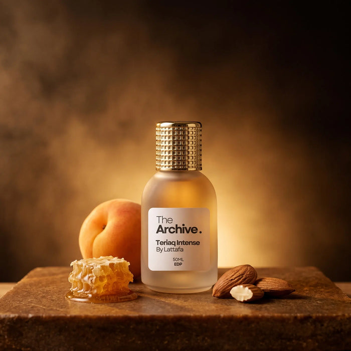 Impression of Teriaq Intense by Lattafa Perfumes - The Archive Fragrances